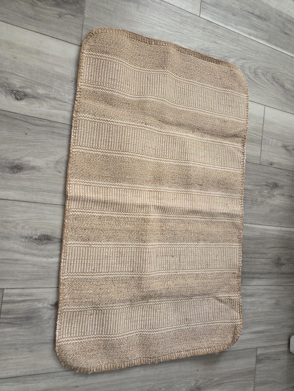 NWT - IKEA Natural Beige Woven Door Mat - Discontinued